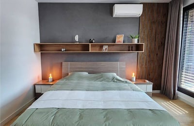 Rental of a stylish 3-room apartment, 97 m², K-District Residential Complex, Belgrade, Serbia